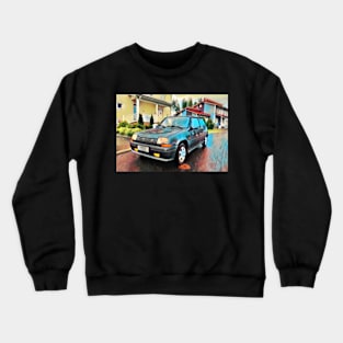 Classic Renault 5 Hatch Crewneck Sweatshirt